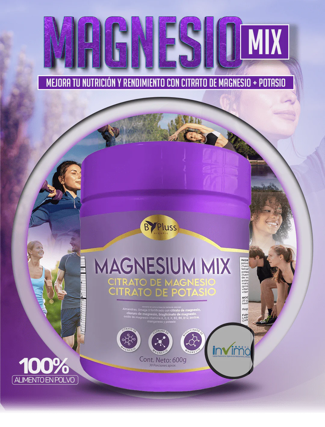 2 Colágeno Colamarin + 1 Magnesium Mix Obsequio: Salud y belleza en un solo producto.