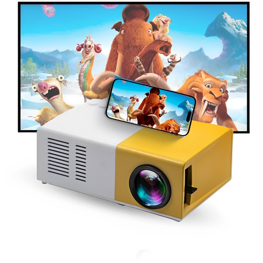 Mini Proyector Cine Portátil 1080p Full HD