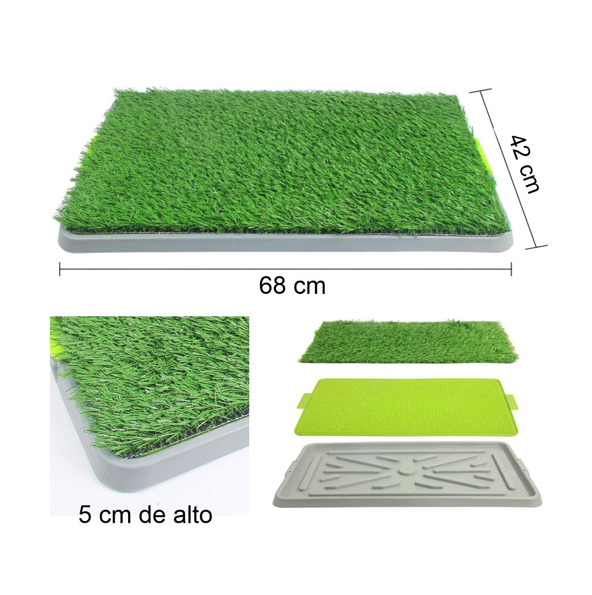 🐾 OASIS DEL PERRITO 🐾 - Estera de higiene para mascotas