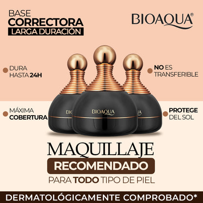 Base Skin Glow® - La Base de BIOAQUA con Alta Cobertura [Compra 1 y lleva 2]