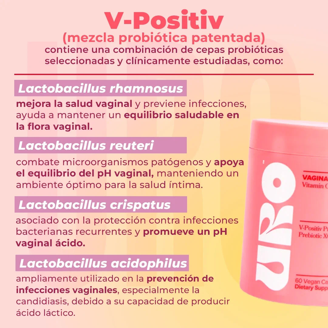URO - Probióticos Vaginales (Solo por hoy te llevas 2 regalos especiales🎁)