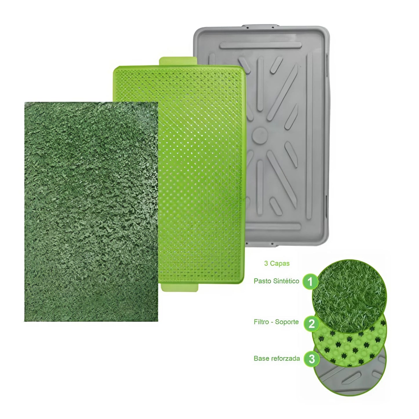 🐾 OASIS DEL PERRITO 🐾 - Estera de higiene para mascotas