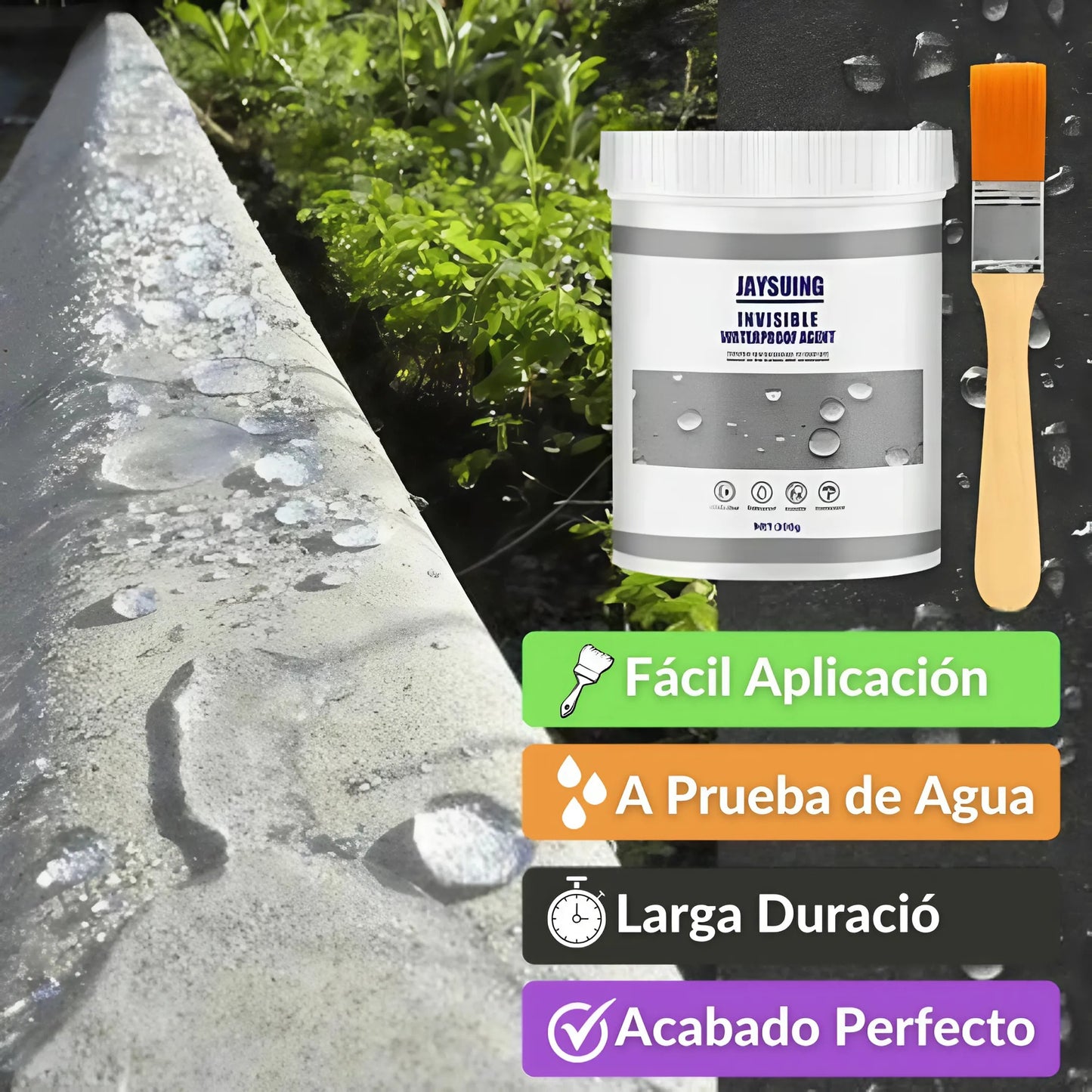 VEDAMAX PRO - Sellador Impermeabilizante Invisible