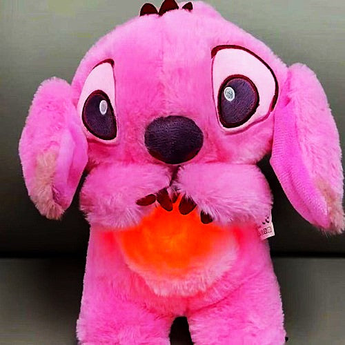 Bear Lunna & Teddy - Peluche Stitch del Alivio y Calma Nocturna