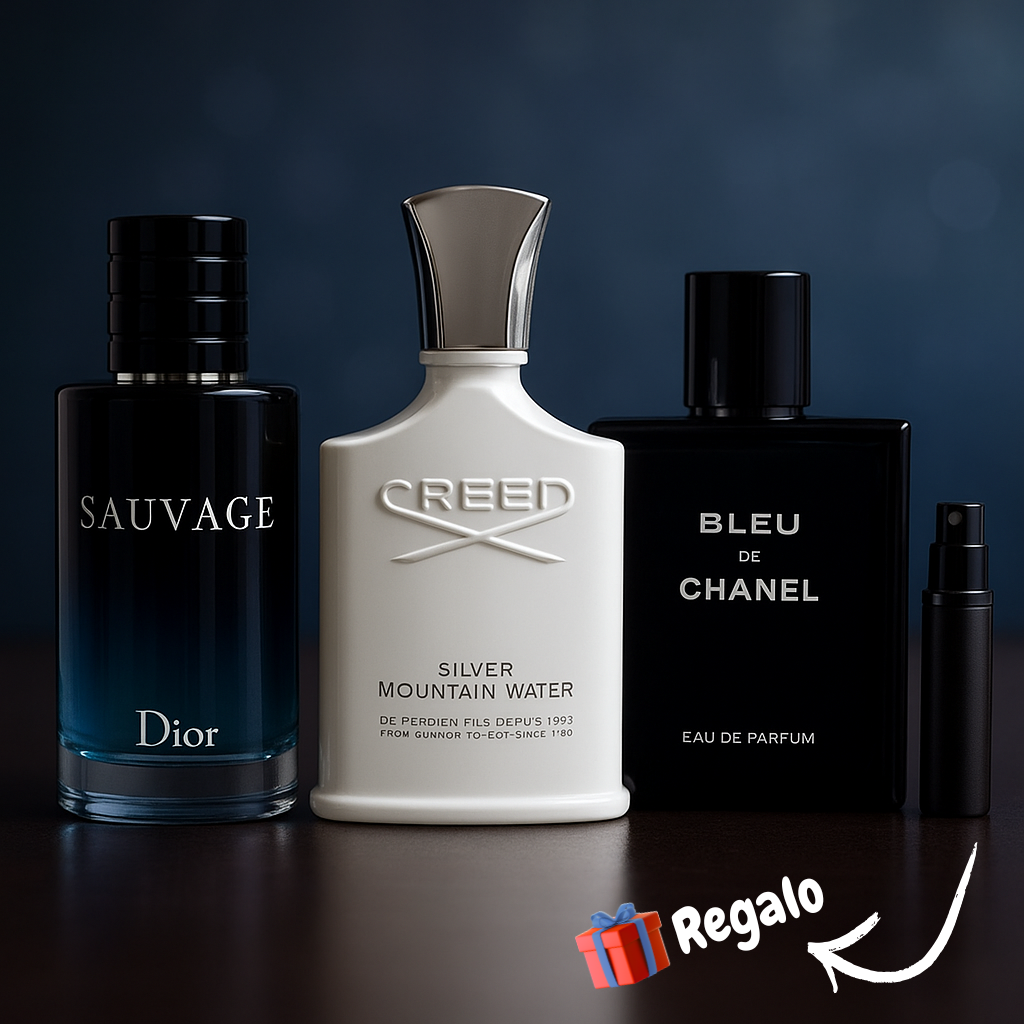 Tríada Aura Masculina: Un combo elegante para todos los momentos - Lleva 3 por el precio de 1