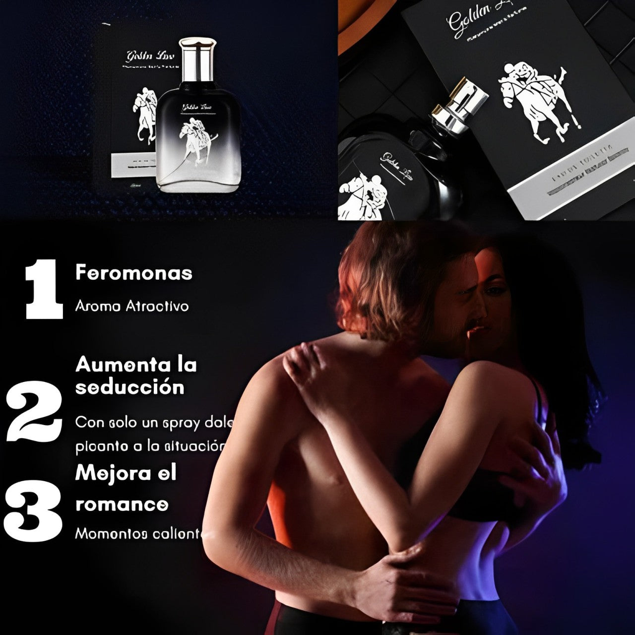 Perfume Afrodisíaco Charme Perverso - Descubre el poder de la Seducción [Compra 1 y Lleva 2]